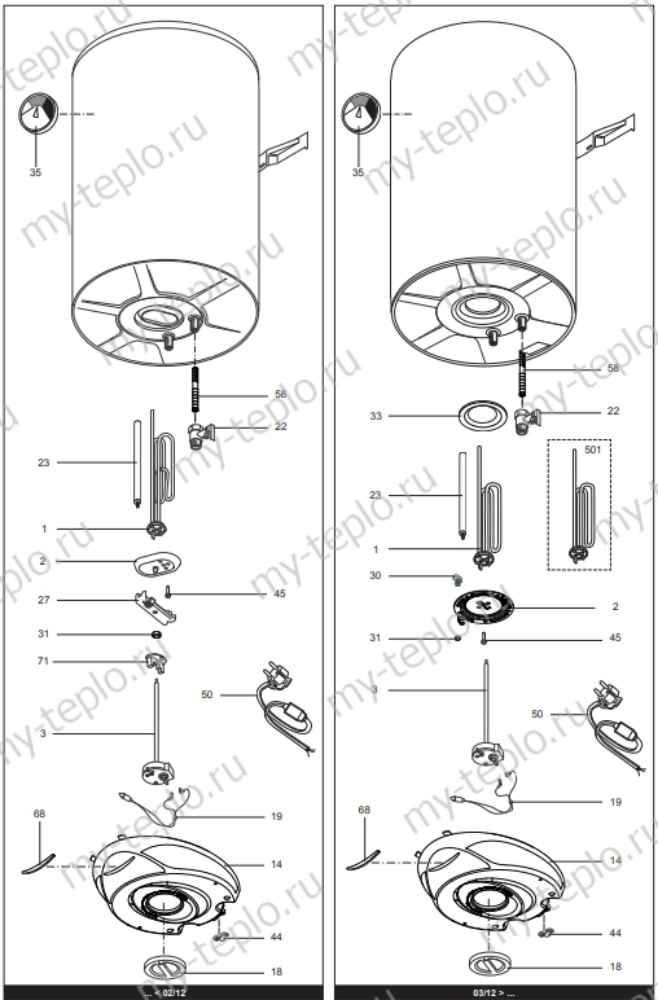 Запчасти для Ariston ABS PRO R 65 V SLIM : схема Запчасти Ariston ABS PRO R 65 V SLIM купить в Кыштыме