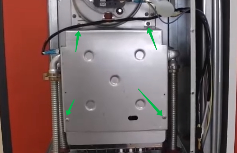 как снять теплообменник Ардерия в Кыштыме